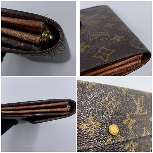 Authentic Louis Vuitton Monogram Long Wallet - Picture 5 of 9
